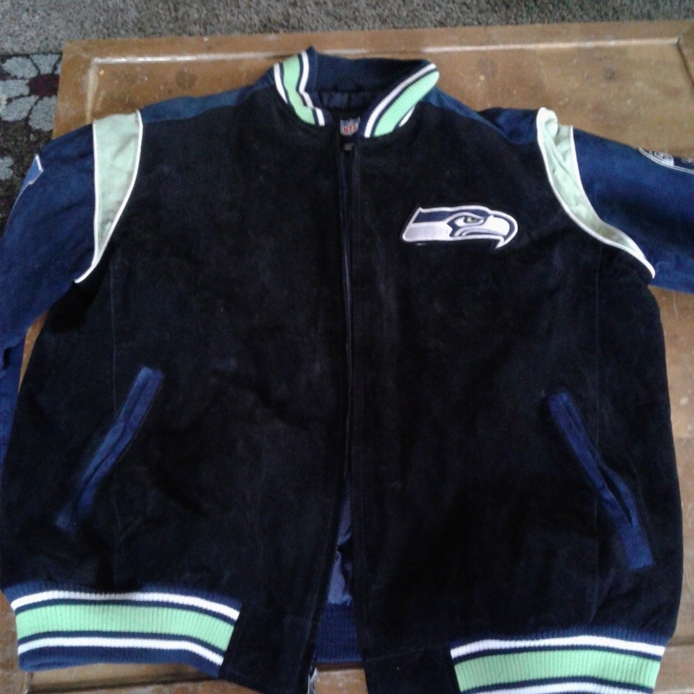 Seahawk suede xxl jacket